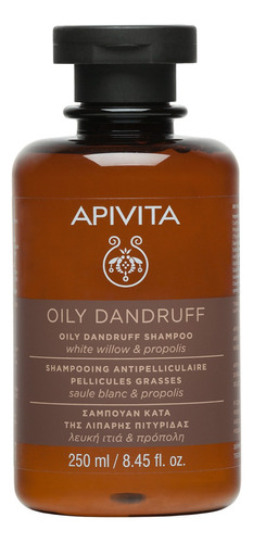  Shampoo Anticaspa Grasa 250 Ml Apivita