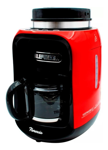 Cafetera Eléctrica Con Molinillo Telefunken Florencia 600ml 