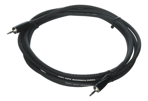 Cable De Interconexión Serie Negro, Trs De 0.138pulgadaa Trs