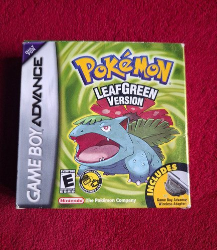 Pokémon Leafgreen Version Nintendo Game Boy Advance Físico (Usado)