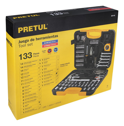 Juego De Herramientas Multi Uso De 133 Piezas