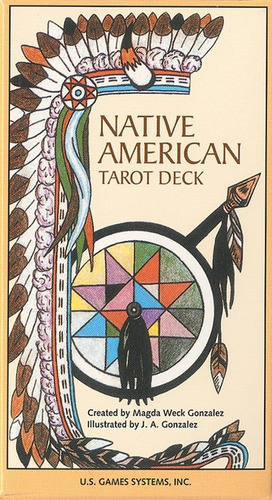 Native American Tarot Deck, de Magda Weck Gonzalez. Editorial U.S. Games System, tapa blanda, edición 1 en español, 2021