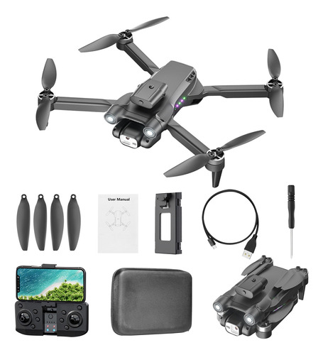 Dron Electrónico Con Cámara Hd Para Adultos, Cuadricóptero R