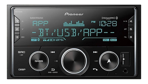 Radio para auto Pioneer MVH S622BS con USB y bluetooth