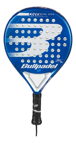 Paleta De Padel Sin Funda Bullpadel Onyx Ctrl Azul