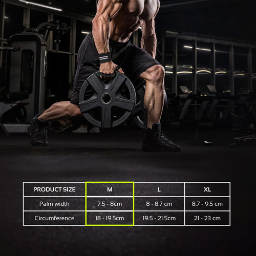 Ola Digital Powermex Guantes Gimnasio Con Muñequera Con Prot