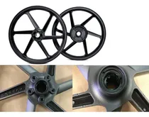 Comprar Par Rodas Liga Leve Modelo 6 Palitos Honda Fan 150 2014 Uso Freio A Disco Dianteira E Uso De Câmara De Ar Nas Duas Rodas