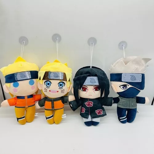 Sasuke Naruto Boruto Pelúcia Anime Pronta Entrega 21cm