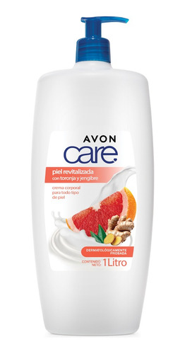 Avon Care Crema Corporal Toronja Y Jengibre 1 Lt