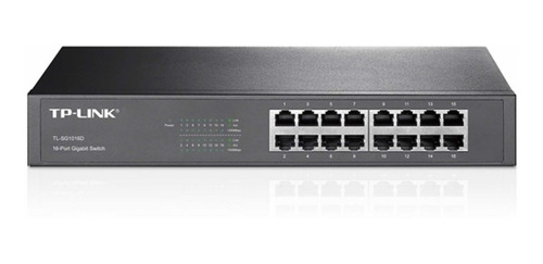 Imagen 2 de 2 de Switch De 16 Puertos 10/100/100 Tp-link Tl-sg1016 Rackeable
