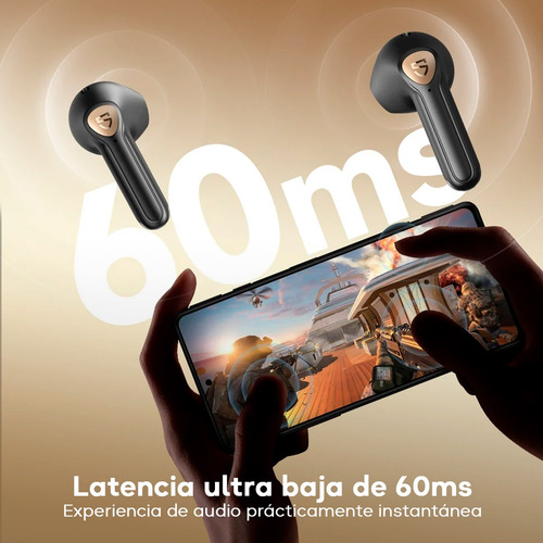 Imagen 7 de 9 de Auriculares Inalámbricos Air3 Deluxe Hs Soundpeats Hi-res