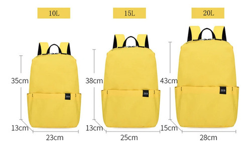 Mochila Impermeable Ligera Casual