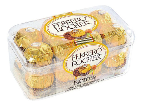 Bombones De Chocolate Ferrero Rocher Estuche X 200g