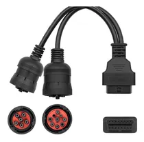 Comprar Cabo Ford 6 E 9 Pinos Cummins Cabo Adaptador Caminhões Scanners Automotivos Autocom Delphi Cabo Cummins 6 Pinos 9 Pinos 