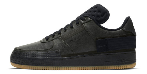 Zapatillas Nike Air Force 1 Type Black Urbano Cj1281-001   