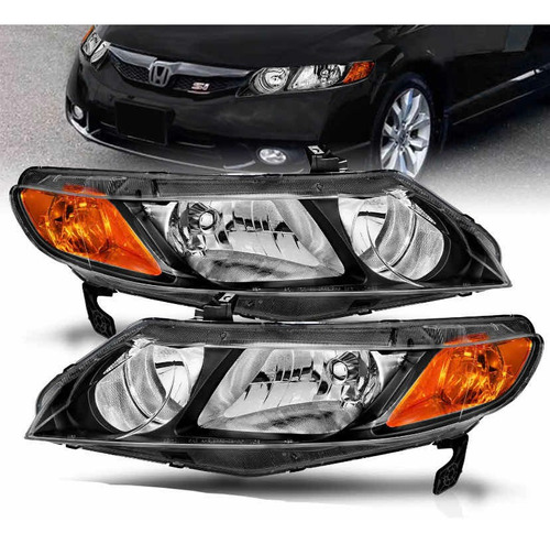 Faros Honda Civic Sedan 4dr 2006 2007 2008 2009 2010 2011