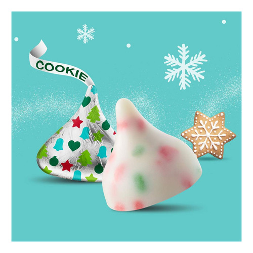 Hersheys Kisses Christmas Sugar Cookie Flavored White Crme C