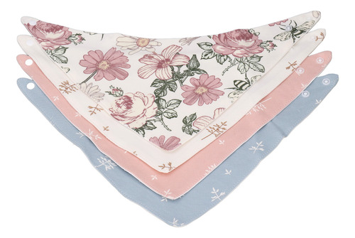 Juego De Baberos De Saliva Para Bebés, Absorbentes, Impermea