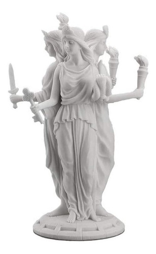 Escultura Hecate Diosa Griega De La Magia