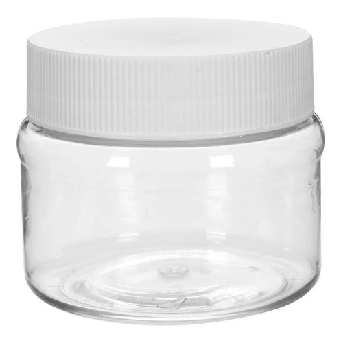 Bote Plastico Redondo Organizador Tapa 125ml Mylin 1pz