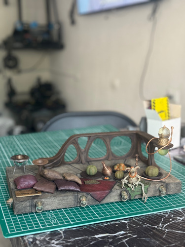 Starwars Base Del Trono De Jabba Para Blackseries 6 Pulgadas (Usado)