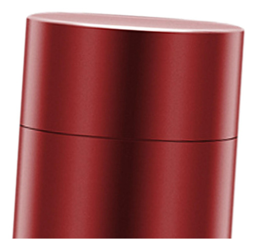 Contenedor De Almacenamiento De Aluminio, Lata De Metal Rojo