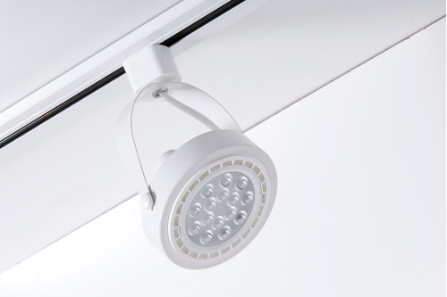 Spot Para Trilho Nordecor S33012 Branco Ar111