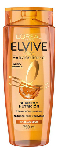 Shampoo Elvive Oleo Extraordinario Nutrición 750 Ml