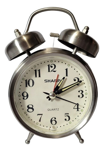 Reloj Despertador Con Campana Para Escritorio Modelo Vintage
