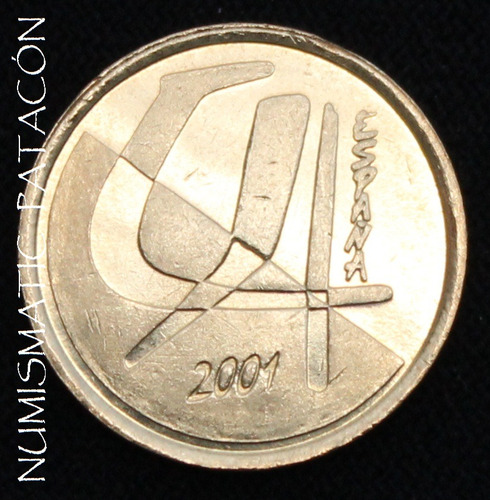 Moneda España 5 Pesetas 2001 - Km 833 - Excelente