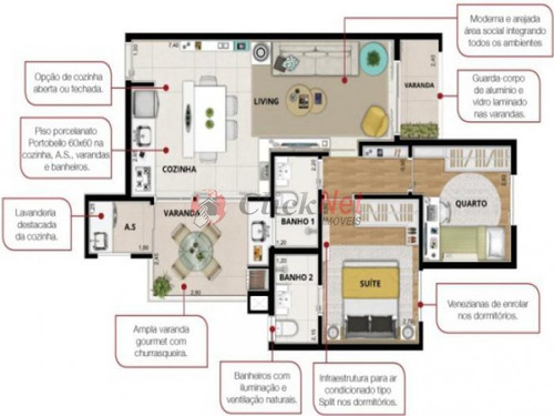 Imagem 3 de 19 de Ótimo Apartamento À Venda No Bairro Vila Assunção - 1814