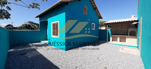 Imagem 1 de 14 de Casa De 1 Quarto E Área Gourmet Em Unamar - Cf - Rj -jmc10-4