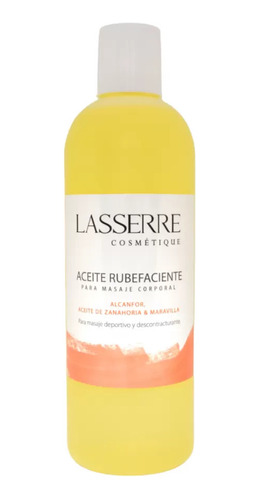 Aceite Masaje Rubefaciente 1 Lt Descontracturante Alcanfor