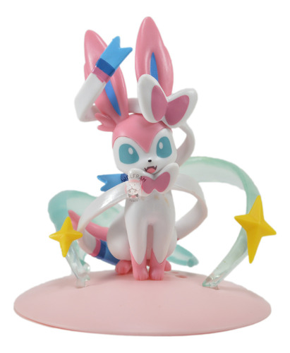 Figura Muñeco Gashapon Pokemon Evee Sylveon