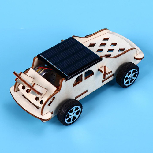 3 Kits De Modelos De Coches Solares De Madera Proyecto De