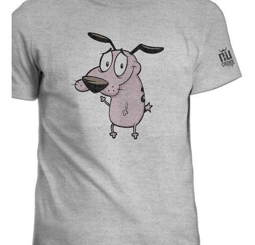 Camiseta  Courage Coraje El Perro Cobarde 90s Series Igk