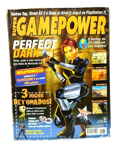 Revista Super Gamepower Ed 75 Perfect Dark