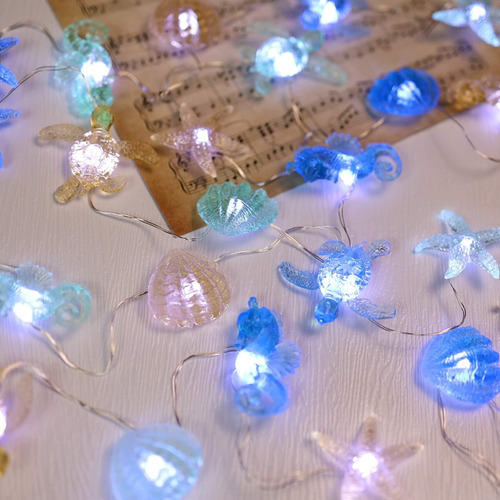 Luces De Hadas Ocean Theme String Lights Decor Náutico De In