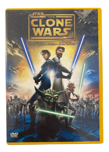 Dvd Star Wars The Clone Wars La Pelicula La Guerra De Clones