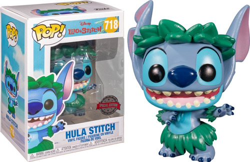 Funko Pop Disney Special Edition Stitch With Hula #718