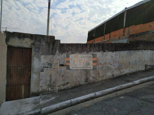 Terreno À Venda, 202 M² Por R$ 265.000 - Vila Pereira Cerca - São Paulo/sp - Te0083