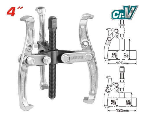 Extractor De Rodajes Total Thtgp346 4000kg Industrial