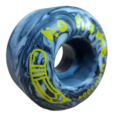 Imagen 2 de 4 de Ruedas Skate No Name 52mm Pencil Negro Uretano Importado