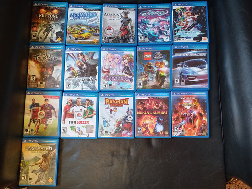 16 Jogos Ps Vita (Usado)