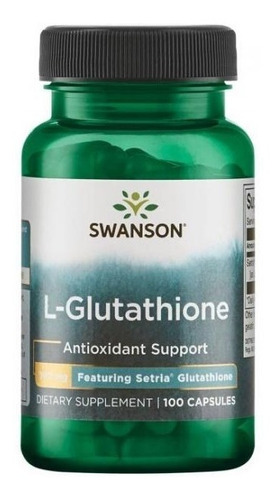 Swanson Glutation Glutathione 100mg 100 Caps!!! Mas Potente
