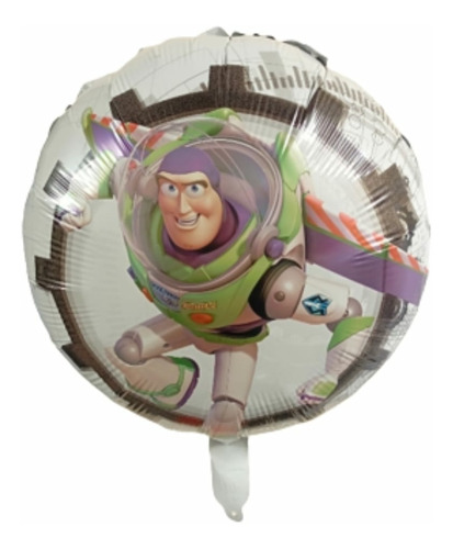 Toy Story Globo Metalico Buzz Light Year 10 Piezas