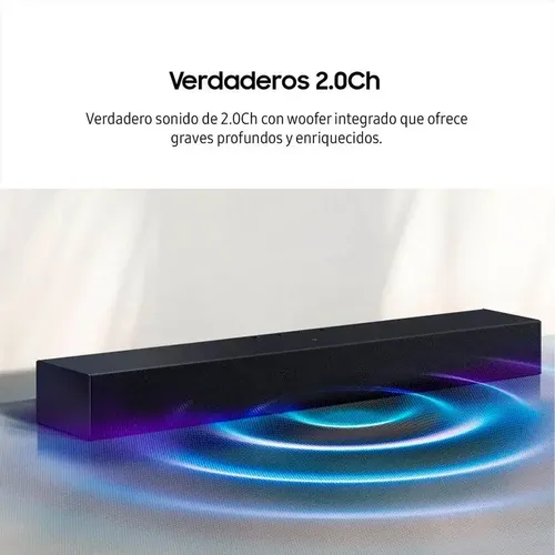 Samsung Barra De Sonido Hw-b400f/zx Con Control Remoto | Meses sin
