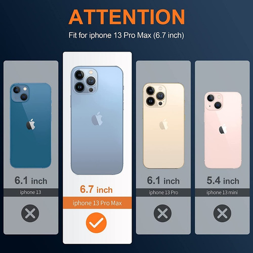 Estuche Antichoque Alpha Para iPhone 13 Pro Max 6,7