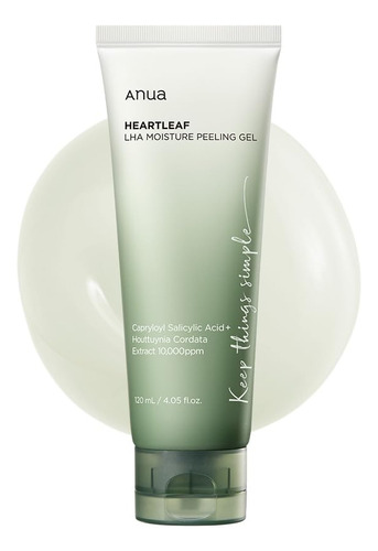 Anua Heartleaf Lha Moisture Peeling Gel I Limpiador Suave Y