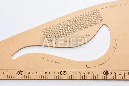 Escuadra Fime Para Modista De Mdf Fibrofacil